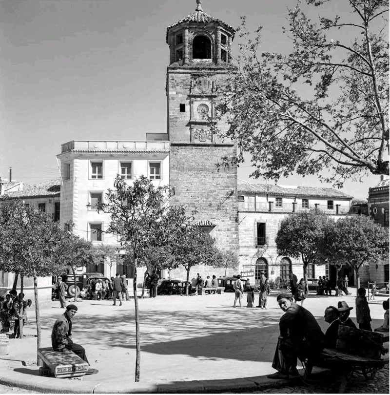 Plaza de Andaluca - Plaza de Andaluca. Foto antigua