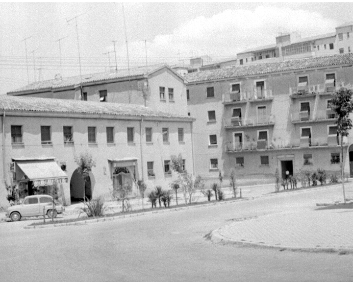 Plaza de las Pastiras - Plaza de las Pastiras. Foto antigua