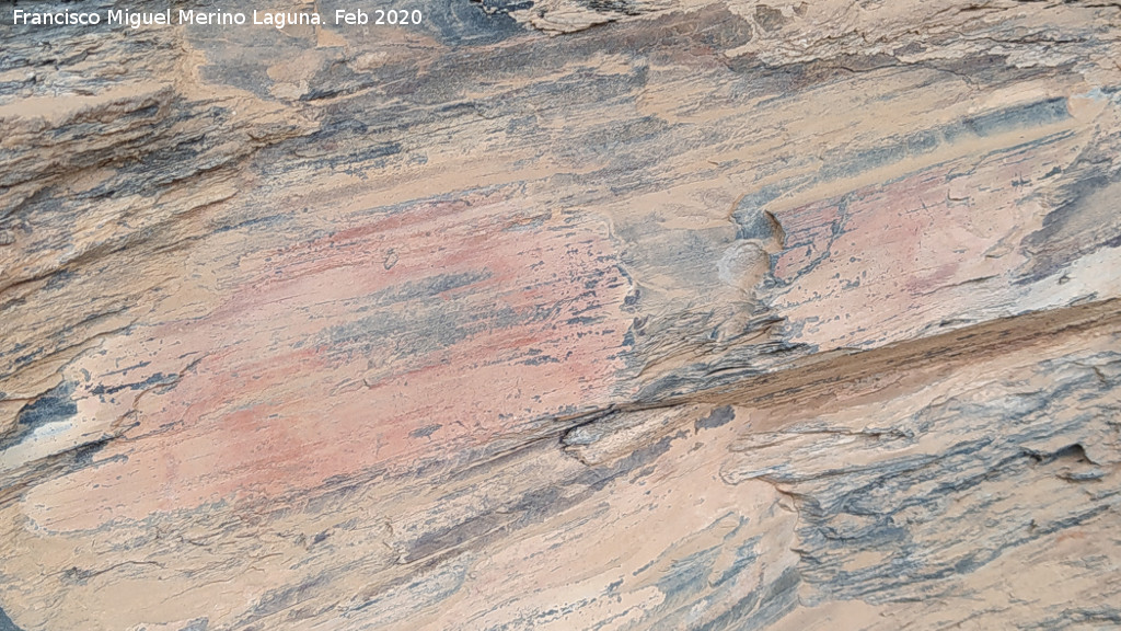 Pinturas rupestres del Abrigo del Guadal�n III - Pinturas rupestres del Abrigo del Guadal�n III. 