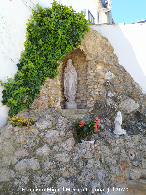 Santuario de los Remedios - Santuario de los Remedios. Hornacina de la Virgen