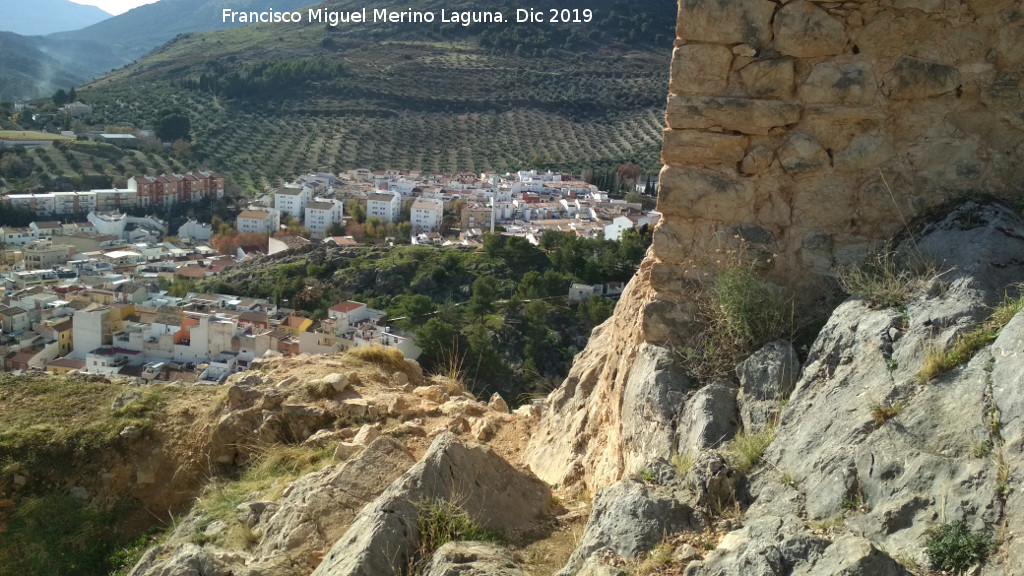 Muralla de Jan. Torren Sur III - Muralla de Jan. Torren Sur III. Unin entre el lienzo musulmn y el cristiano