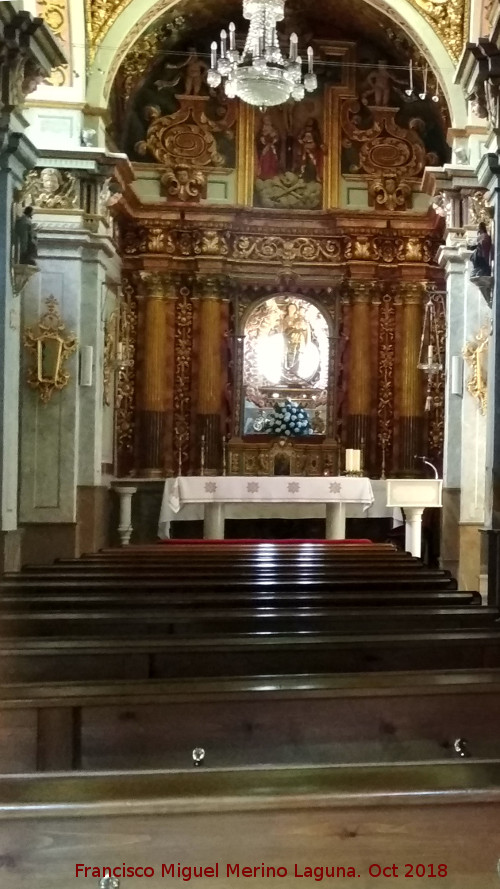 Ermita de Ntra Sra de las Nieves - Ermita de Ntra Sra de las Nieves. Interior