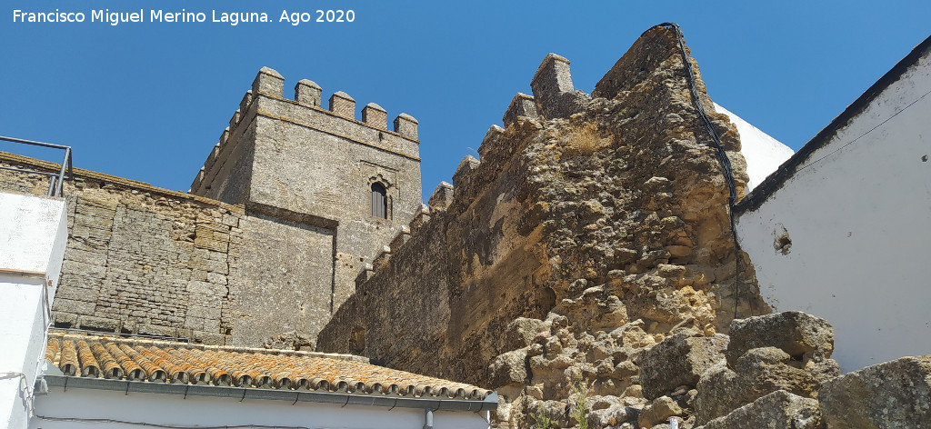 Alc�zar de la Puerta de Sevilla - Alc�zar de la Puerta de Sevilla. Murallas y Torre del Homenaje