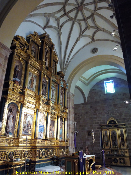 Iglesia de Ntra Sra de la Natividad - Iglesia de Ntra Sra de la Natividad. Presbiterio