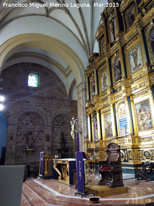 Iglesia de Ntra Sra de la Natividad - Iglesia de Ntra Sra de la Natividad. Altar