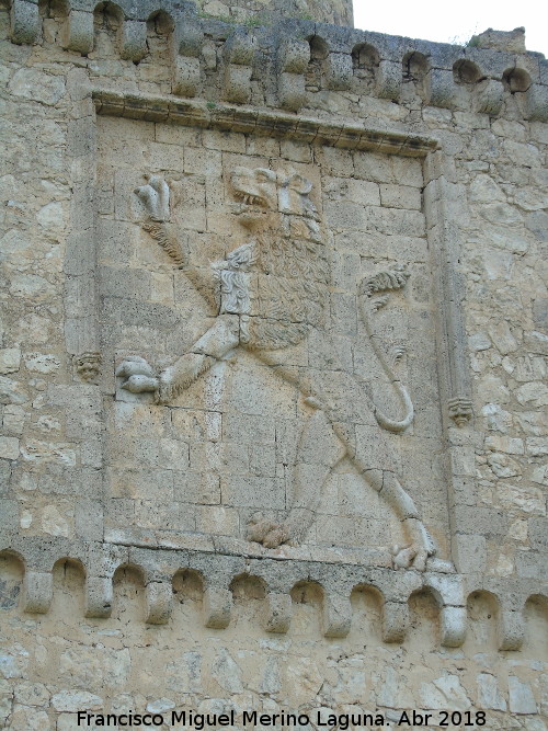 Castillo de Barcience - Castillo de Barcience. Len de los Silva