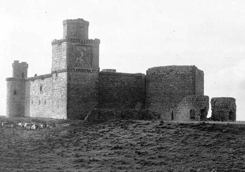 Castillo de Barcience - Castillo de Barcience. Castillo de Barcience 1922. Fotografa Rodrguez