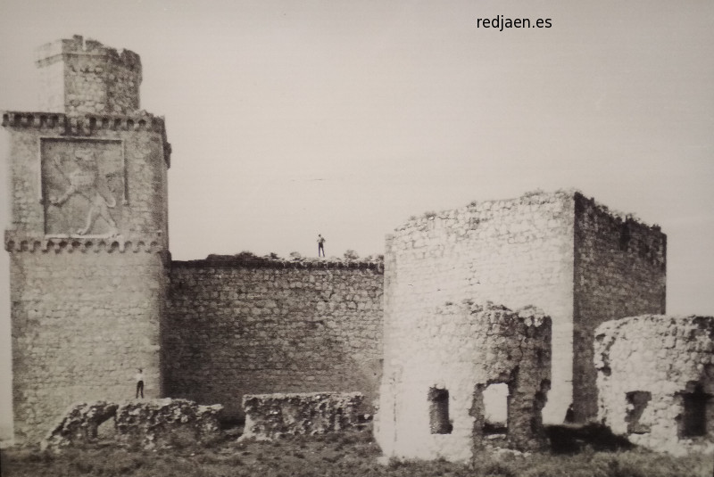 Castillo de Barcience - Castillo de Barcience. 1960 foto de P. Benavides