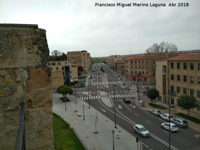 Muralla de Salamanca - Muralla de Salamanca. Vistas