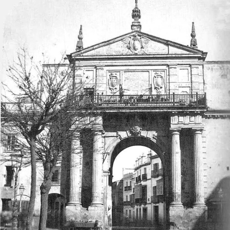 Puerta de Triana - Puerta de Triana. Foto antigua