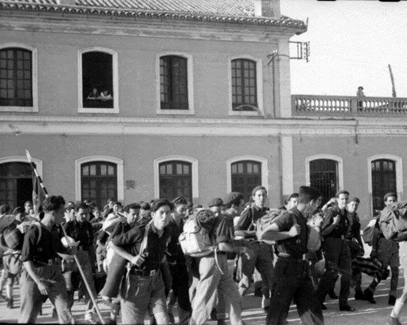 Estacin de Jan - Estacin de Jan. Foto antigua