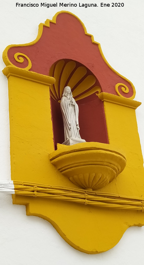 Iglesia de San Mart�n - Iglesia de San Mart�n. Hornacina