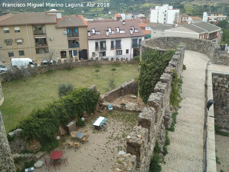 Castillo de la Coracera - Castillo de la Coracera. Distintos recintos