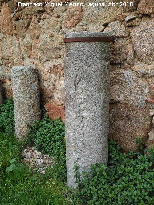 Castillo de la Coracera - Castillo de la Coracera. Fustes