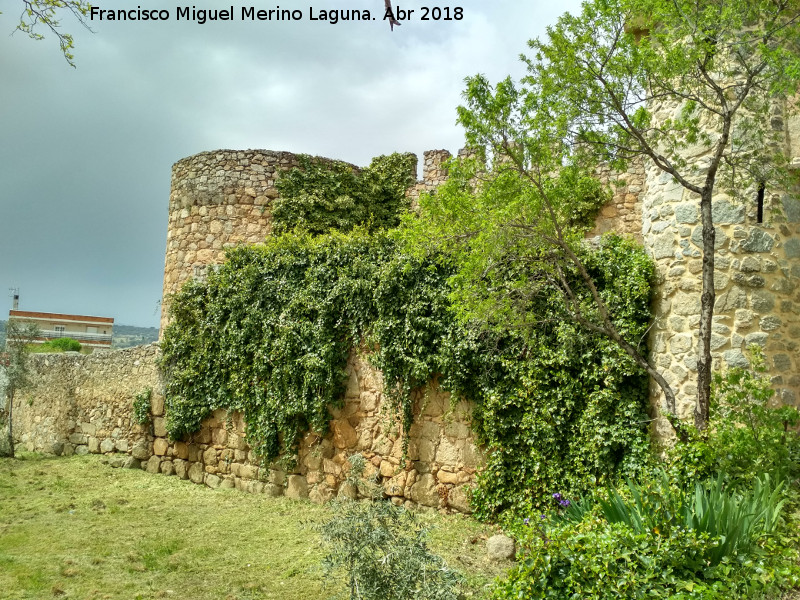 Castillo de la Coracera. Muralla - Castillo de la Coracera. Muralla. 