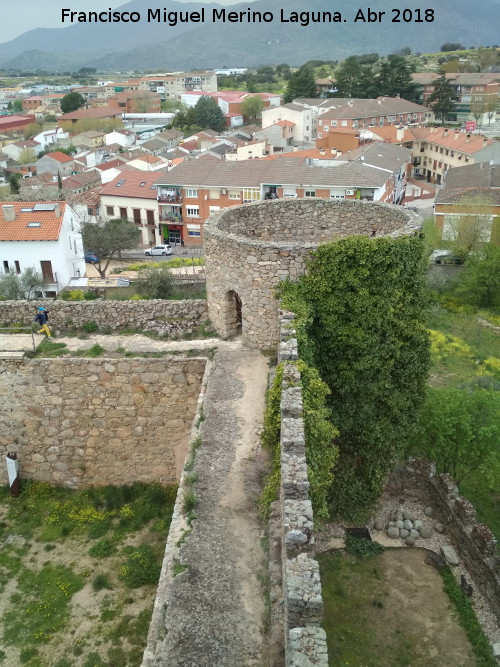 Castillo de la Coracera. Muralla - Castillo de la Coracera. Muralla. 