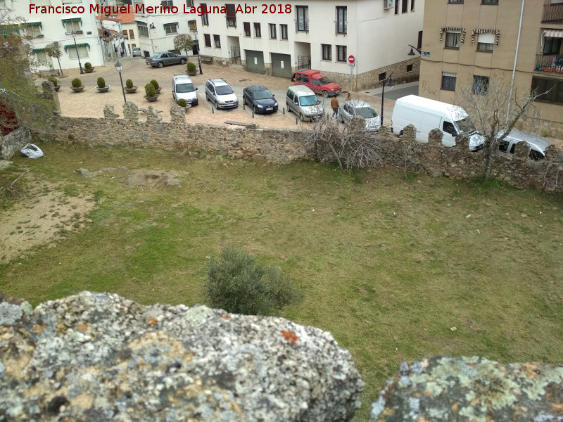 Castillo de la Coracera. Muralla - Castillo de la Coracera. Muralla. Altura