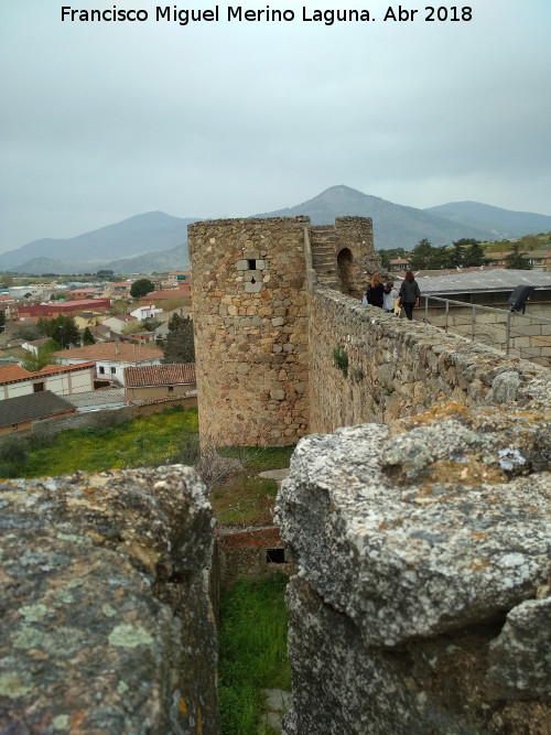 Castillo de la Coracera. Muralla - Castillo de la Coracera. Muralla. 