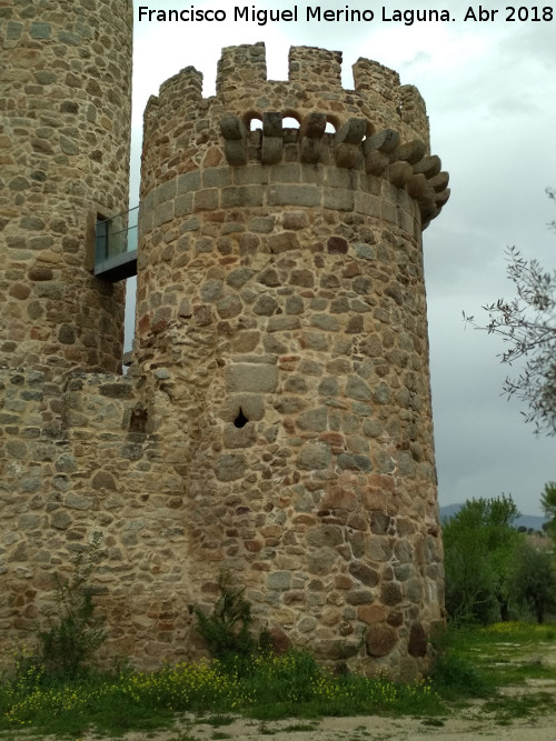 Castillo de la Coracera. Torre Albarrana - Castillo de la Coracera. Torre Albarrana. 