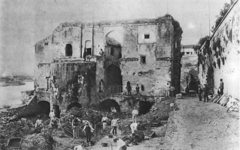 Molino de la Albolafia - Molino de la Albolafia. Foto antigua