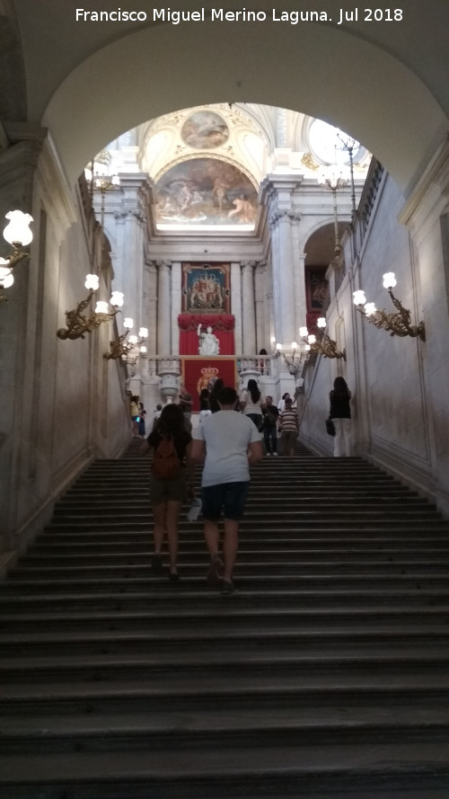 Palacio Real. Escalera Principal - Palacio Real. Escalera Principal. 