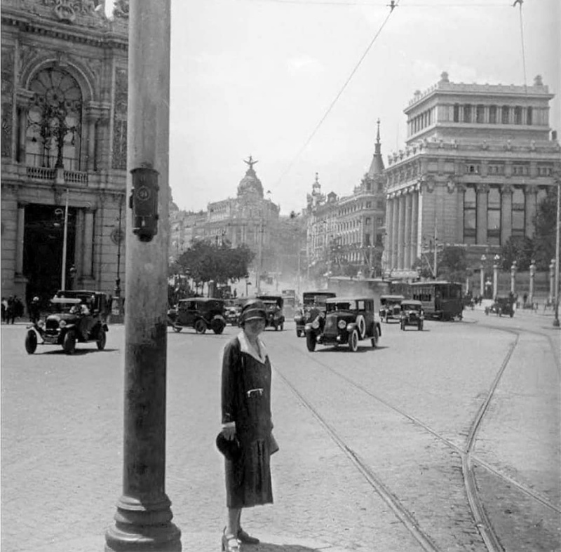 Plaza de Cibeles - Plaza de Cibeles. 1927