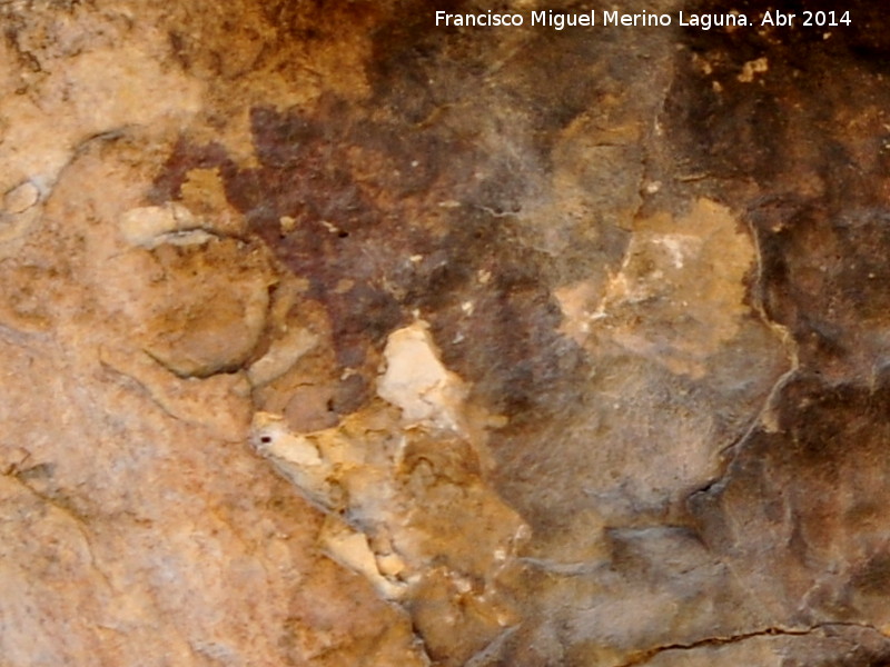 Pinturas rupestres de la Cueva del Engarbo I. Grupo II. Panel VII - Pinturas rupestres de la Cueva del Engarbo I. Grupo II. Panel VII. 