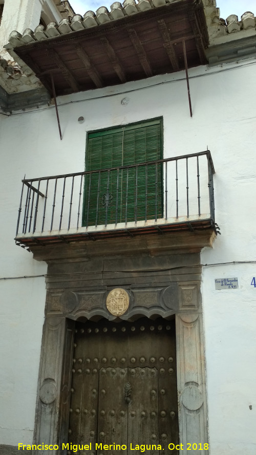 Casa de Don Bernardino de Parada - Casa de Don Bernardino de Parada. Portada