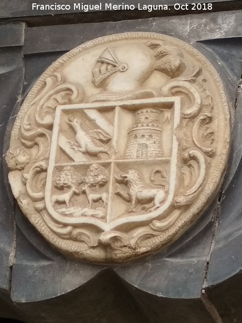 Casa de Don Bernardino de Parada - Casa de Don Bernardino de Parada. Escudo