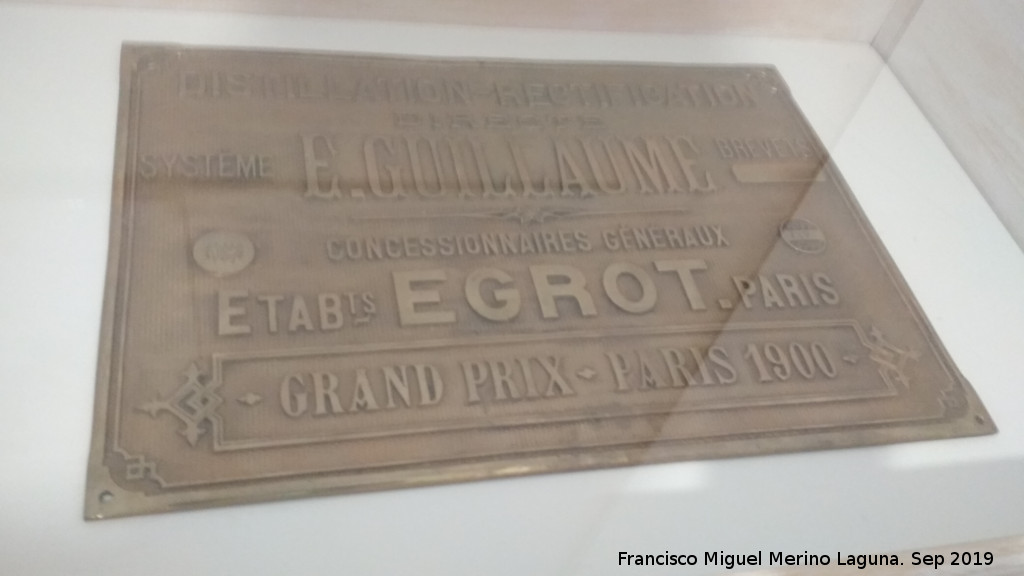 1900 - 1900. Placa. Coleccin Miguel Gimnez Yanguas. Casa de los Tiros - Granada