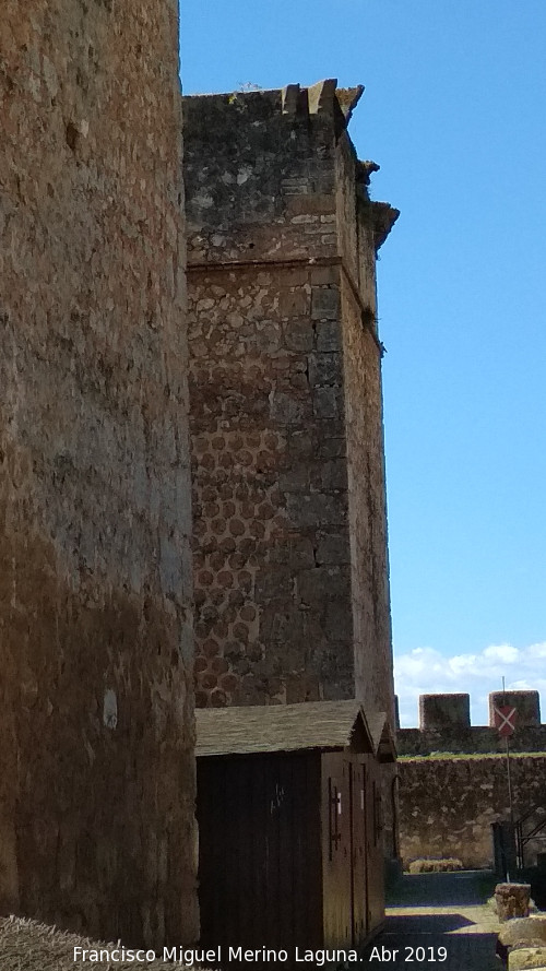 Castillo de los Guzmanes. Torre Noroeste - Castillo de los Guzmanes. Torre Noroeste. 