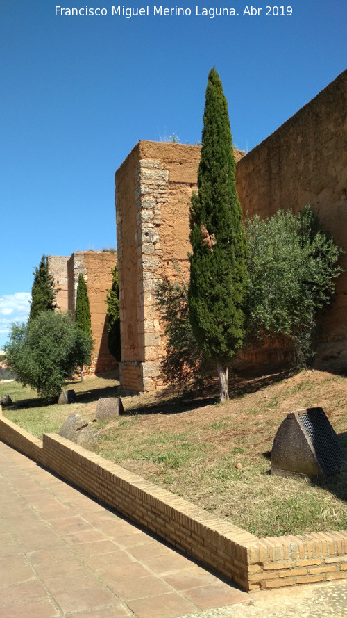 Muralla de Niebla. Torre Oeste II - Muralla de Niebla. Torre Oeste II. Situacin