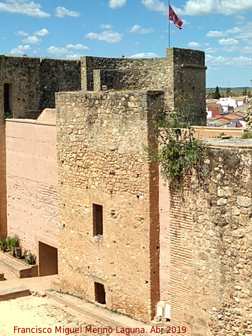 Castillo de los Guzmanes. Torre Circular Norte - Castillo de los Guzmanes. Torre Circular Norte. 