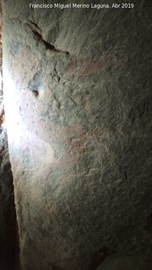 Dolmen de Soto. Pinturas del Ortostato I29 - Dolmen de Soto. Pinturas del Ortostato I29. 