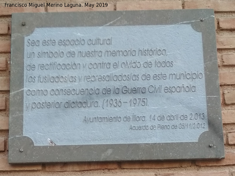 Psito de llora - Psito de llora. Placa