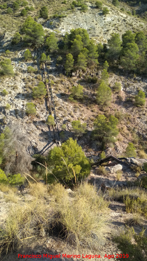 Fbrica de Luz del Barranco de la Canal - Fbrica de Luz del Barranco de la Canal. Tuberas del canal