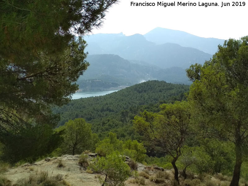 Pantano del Guadalteba - Pantano del Guadalteba. Desde la Loma de las Aguilillas