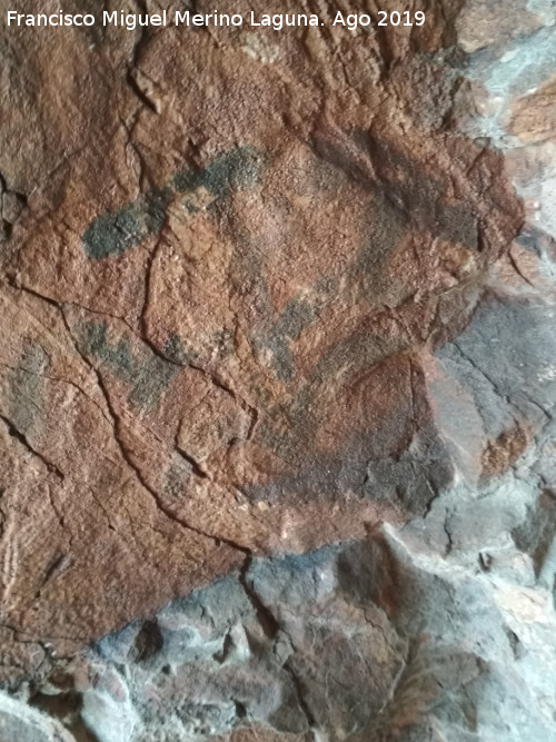 Pinturas rupestres del Matojo - Pinturas rupestres del Matojo. Figura