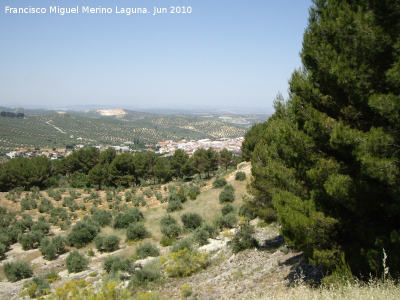 Mirador Platero - Mirador Platero. Jamilena desde el mirador
