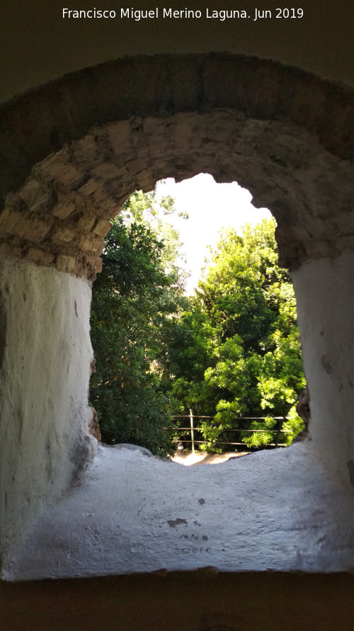 Carmen de los Mrtires. Torre - Carmen de los Mrtires. Torre. Ventana del habitculo