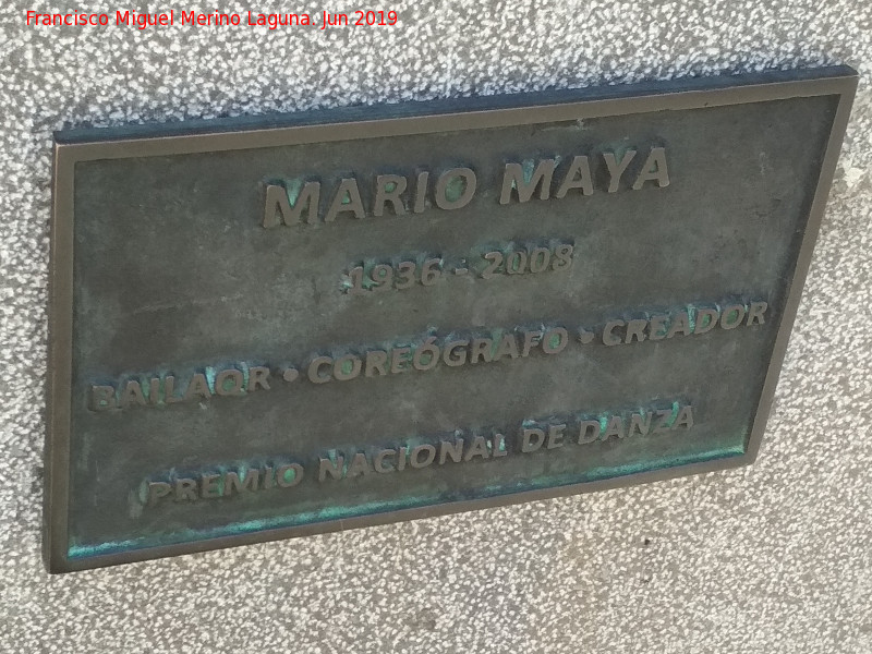 2008 - 2008. Monumento a Mario Maya - Granada
