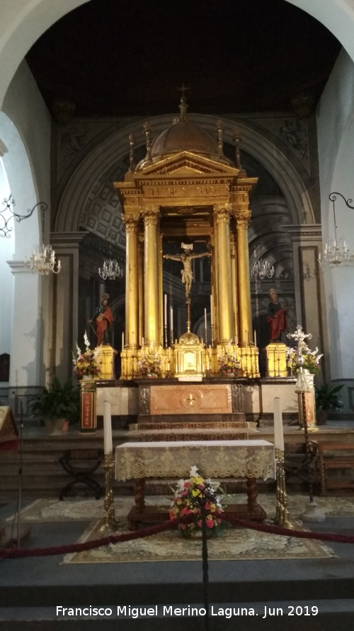 Iglesia de San Pedro y San Pablo. Interior - Iglesia de San Pedro y San Pablo. Interior. Tabernculo