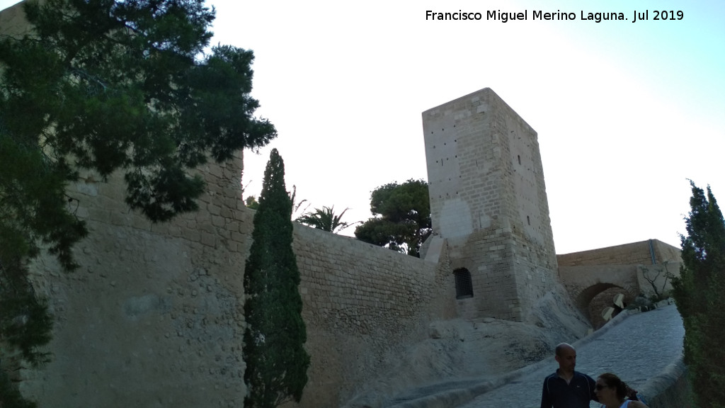 Castillo de Santa Brbara. Torre de Santa Catalina - Castillo de Santa Brbara. Torre de Santa Catalina. 