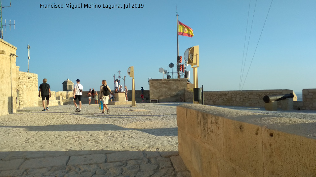 Castillo de Santa Brbara. Macho del Castillo - Castillo de Santa Brbara. Macho del Castillo. Azotea