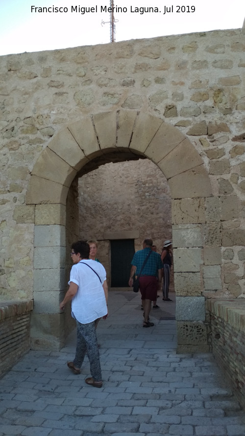 Castillo de Santa Brbara. Puerta del Primer Recinto - Castillo de Santa Brbara. Puerta del Primer Recinto. Puerta