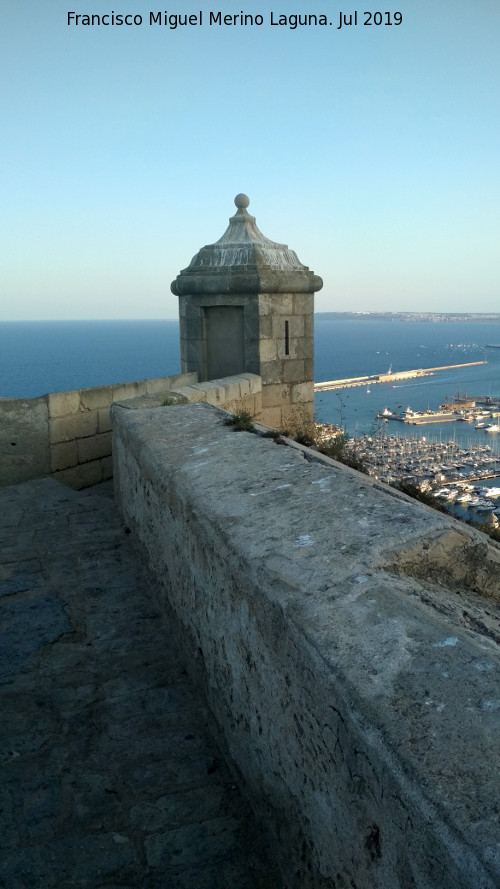 Castillo de Santa Brbara. Garita de la Mina - Castillo de Santa Brbara. Garita de la Mina. 