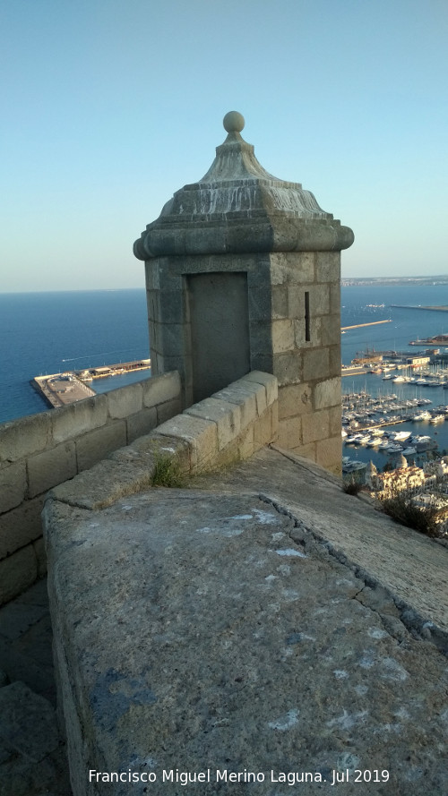 Castillo de Santa Brbara. Garita de la Mina - Castillo de Santa Brbara. Garita de la Mina. 