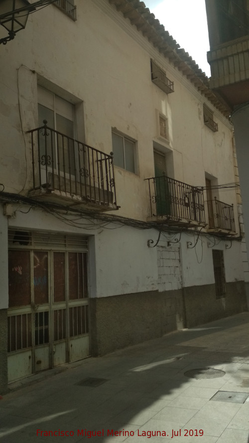 Casa del Callejn de Mndez n 15 - Casa del Callejn de Mndez n 15. Fachada