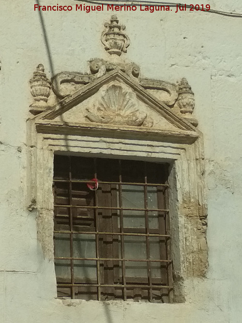 Palacio de los Paez de Espinosa - Palacio de los Paez de Espinosa. Ventana