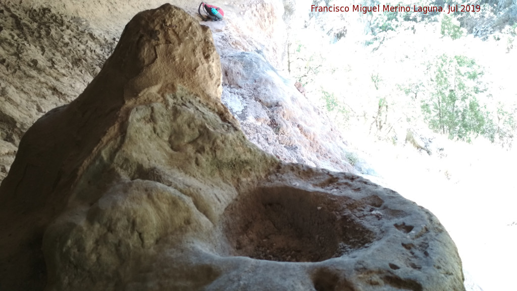 Cazoleta del Abrigo de la Pileta - Cazoleta del Abrigo de la Pileta. Cazoleta